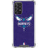 NBA Charlotte Hornets Distressed-Purple Galaxy A72 5G Clear Case